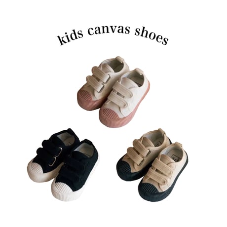 【予約】kids canvas shoes