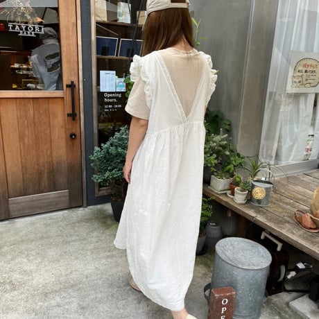 【予約】apron onepiece