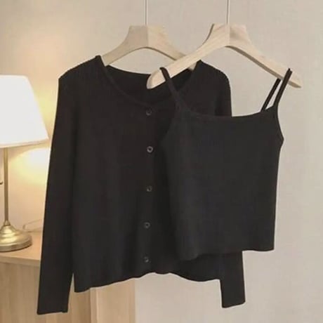 【予約】cardigan set