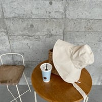 【予約】cotton linen hat