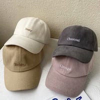 【予約】simple logo cap