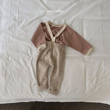 【即納】minirobe momo Knit leggings