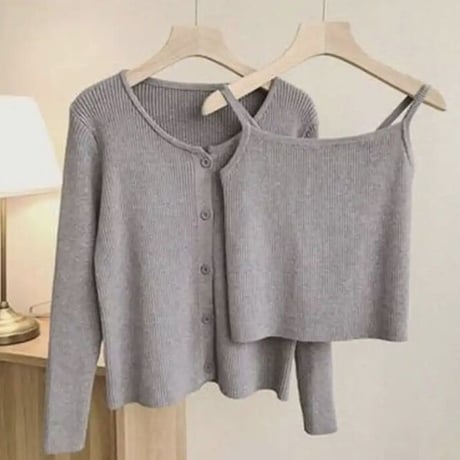 【予約】cardigan set