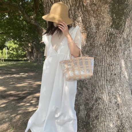 【予約】apron onepiece
