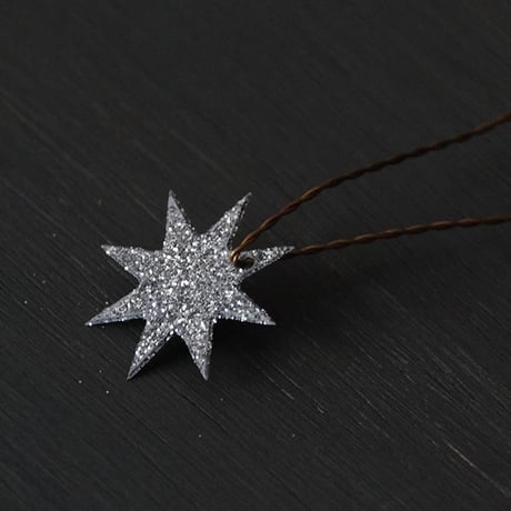【即納】Walther&Co. Glitter Star Ornament