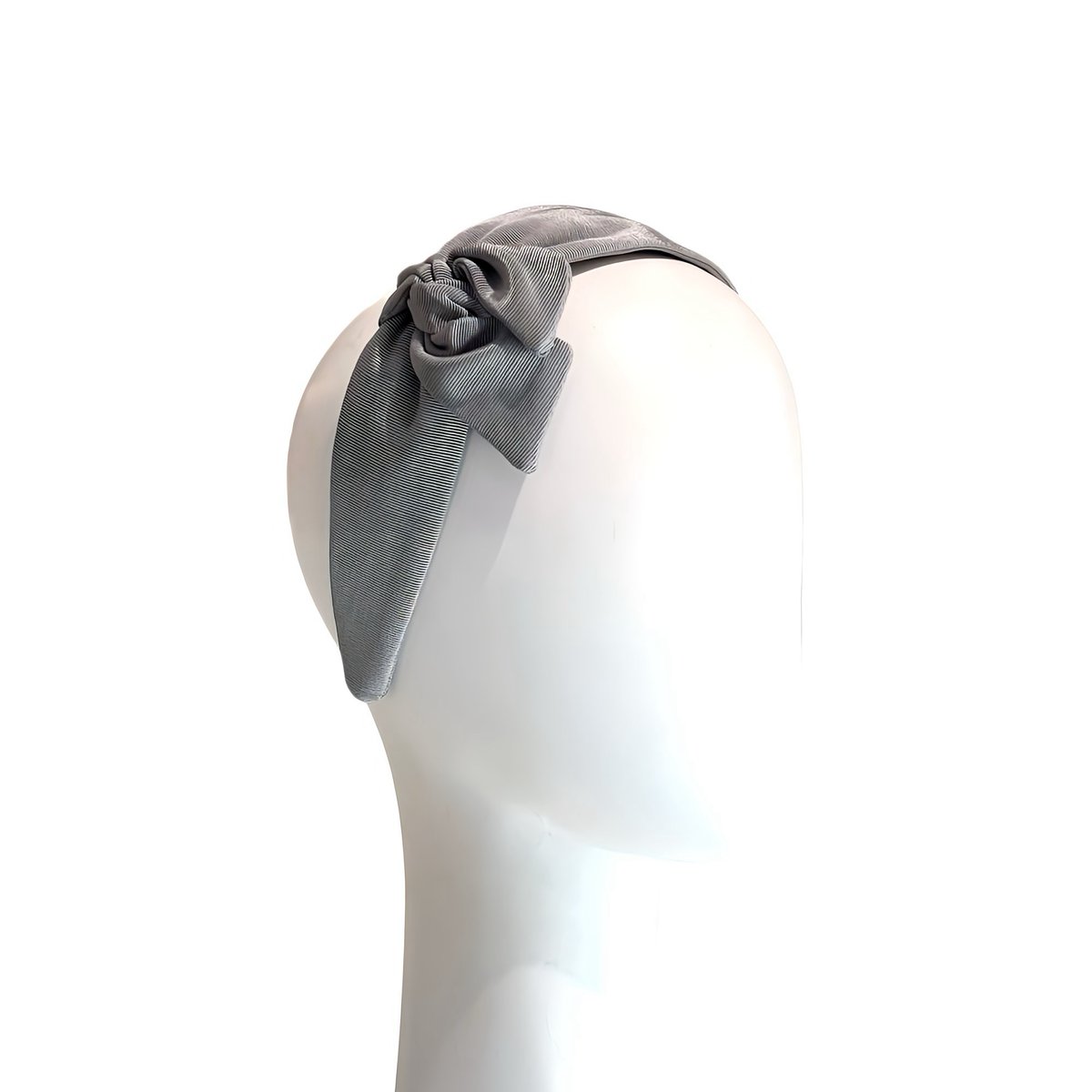 Jennifer Ouellette／Faille Detail ヘアバンド(グレー) | G