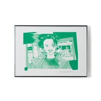 シルクスクリーン作品『Lametta』without frame