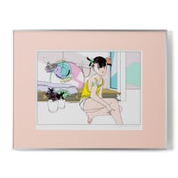 ジークレー作品『未来ちゃん』*額装つき