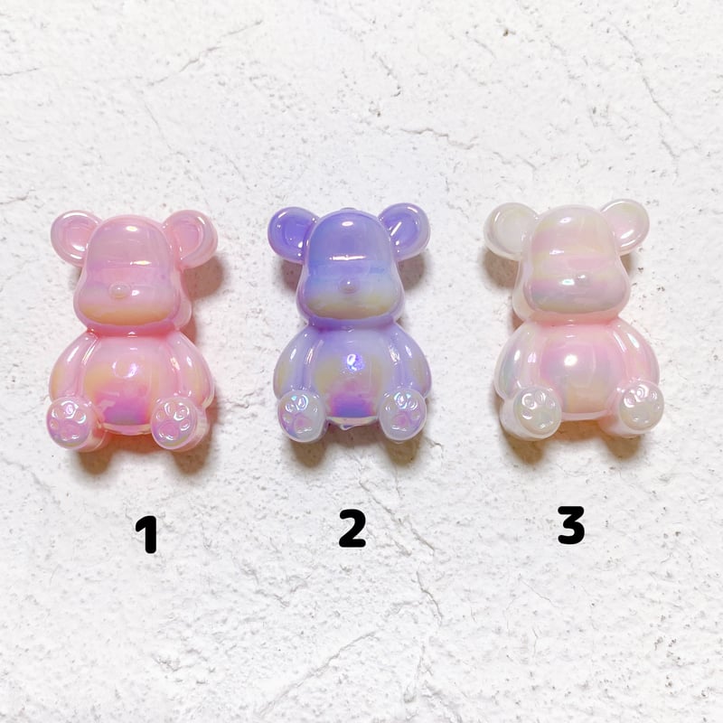 sale‼️N2319 カスタムボールペン くまちゃんビーズ リボン お花 1586f8b12b603f934870bfe68f3da9