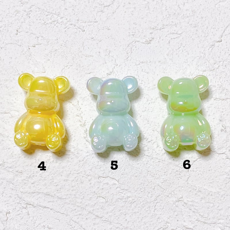 カスタム対応くまちゃんビーズ(AB加工) | Lien/Joyeux