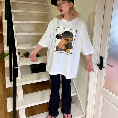 犬種何ですか？Tシャツ〔ホワイト〕