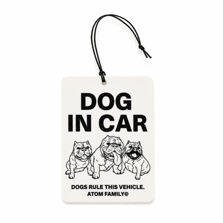 この車は犬たちが支配していますエアーフレッシュナー