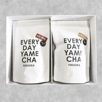 et-s2【EVERYDAY YAMECHA】八女和紅茶・八女ほうじ茶ティーバッグセット