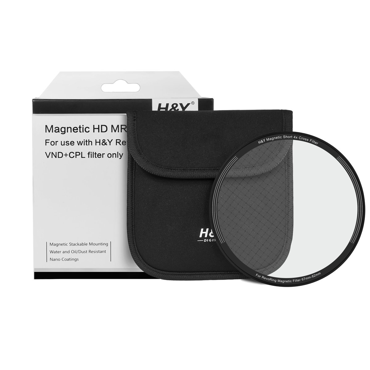 Clip-on Magnetic Short 4x Cross for REVORING 67