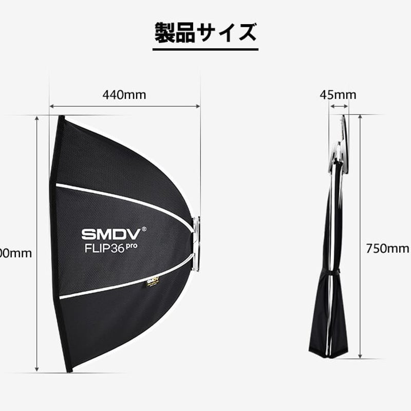 極美品 Slingfin Hotbox SMDV] Flip36Pro Softbox (90cm) | H&Y Filters J
