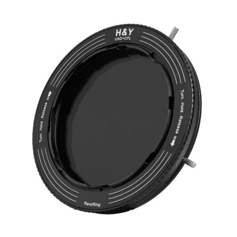 REVORING Vari ND3-ND1000 CPL 67-82mm | H&Y Filt...