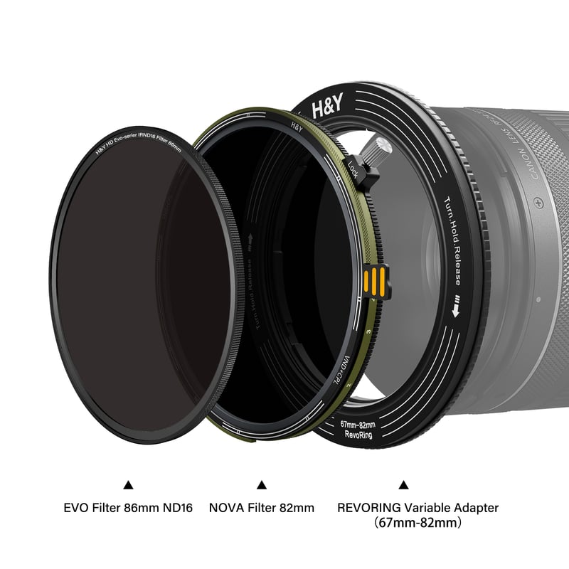 H&Y Nova REVORING Filter Kit ｜ NOVAフィルター＋フロントフィ