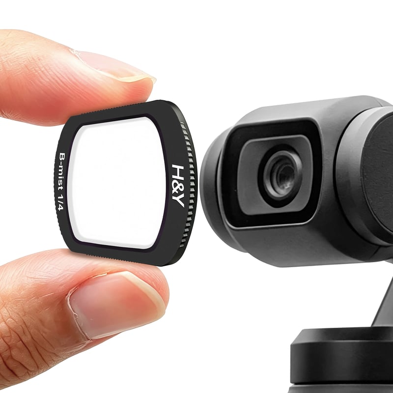 H&Y OSMO Pocket 3/4 用 可変NDフィルター ブラックミスト CPL 3種セ