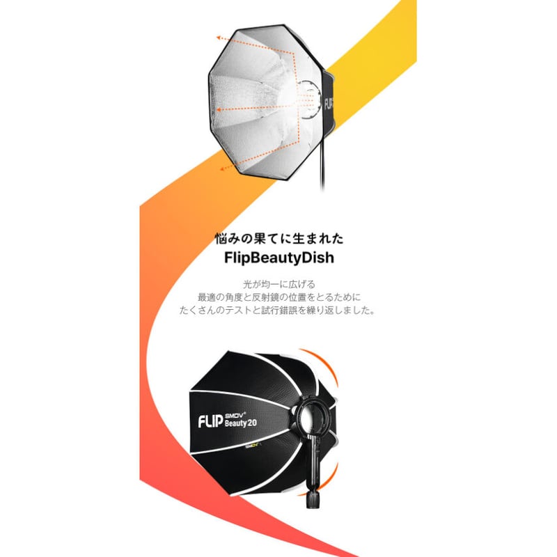 SMDV] FlipBeauty20 ビューティーディッシュ Softbox (50cm )
