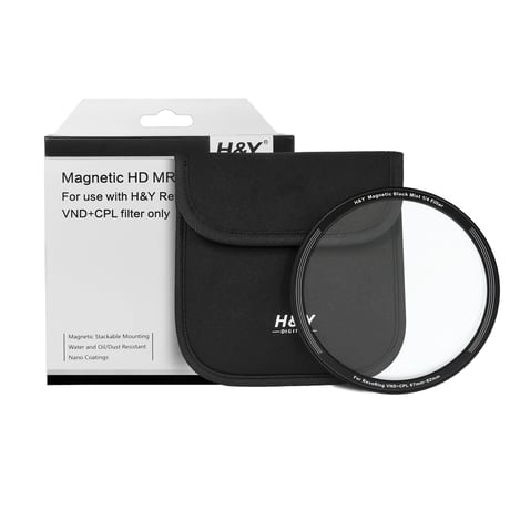 [Outlet] Clip-on Magnetic Black Promist for REVORING（フィルター一体型REVORING専用）