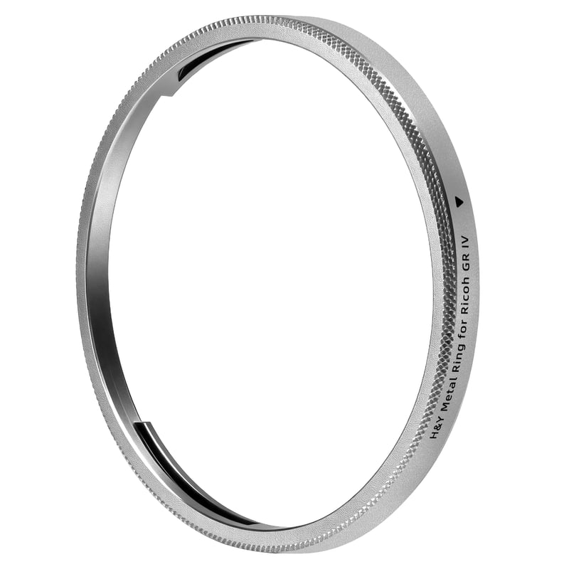 H&Y メタルリング RICOH GR lV 対応 アルミ削り出し | H&Y Filters