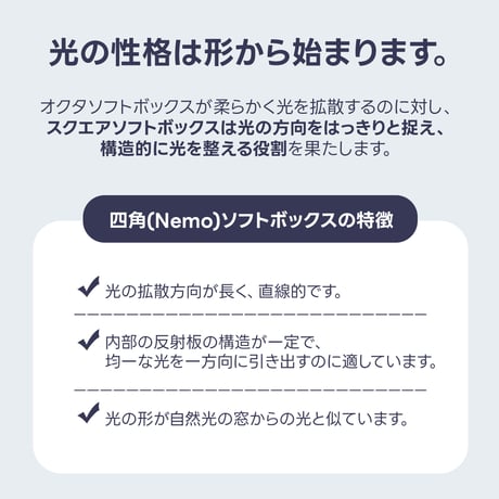 [SMDV] Flip Nemo 25x60 フリップ ネモ (25x60cm) -小型ストロボ用-