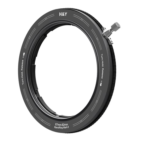 [写研部特価] H&Y REVORING Mark II 67-82mm 可変式ステップリング レボリングマーク2