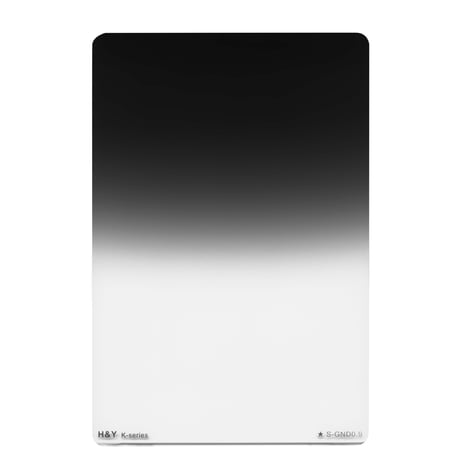 100x150mm 角型フィルター ソフトGND8 | マグネットフレームなしハーフNDフィルター（100 x 150mm Soft GND 0.9)