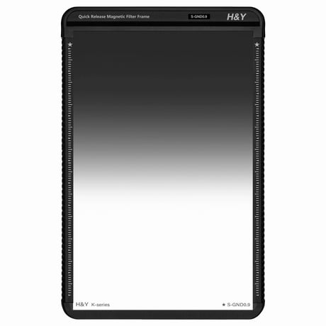 100x150mm K-SeriesソフトGND | マグネットフレーム付きハーフNDフィルター（100 x 150mm K-Series Soft GND)
