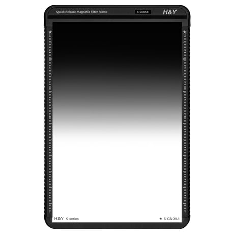 [Outlet] 100x150mm K-SeriesソフトGND64 | マグネットフレーム付きハーフNDフィルター（100 x 150mm K-Series Soft GND 1.8)