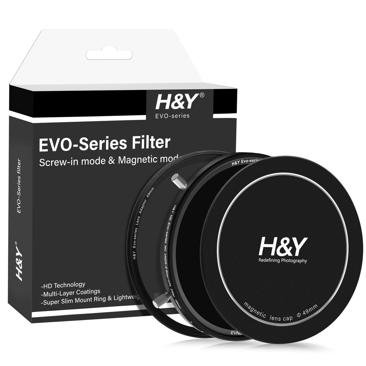 H&Y HD EVO-series Natural Color Vari ND32-512+C
