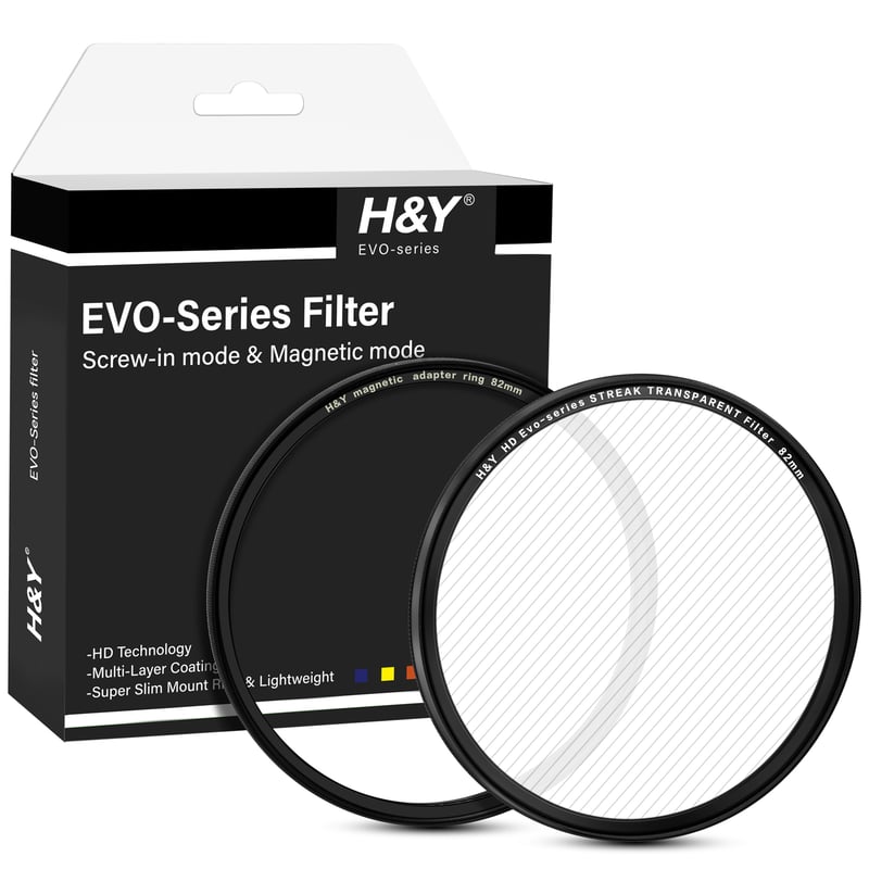 EVO-Series Magnetic Streak Transparent フィルター Ki EVO-Series Magnetic Streak Transparent フィルター Ki