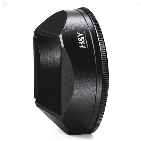 H&Y レンズフード RICOH GR lV 対応 アルミ削り出し ※要アダプターチューブ