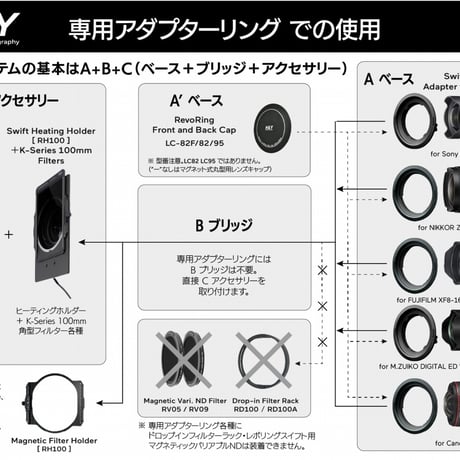[直営店限定] Swift マグネティック 100mm ヒーティングホルダー (Swift Magnetic 100mm Heating Holder)  [RH100] [C. アクセサリー]