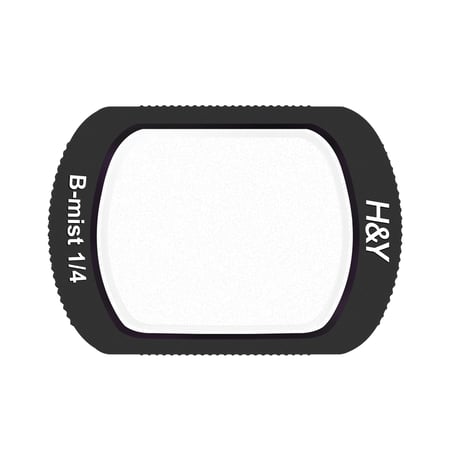 H&Y OSMO Pocket 3/4 用 ブラックミスト 1/4 フィルター単品 DJI オズモポケット3/4 対応