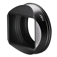 H&Y レンズフード RICOH GR lV 対応 アルミ削り出し ※要アダプターチューブ