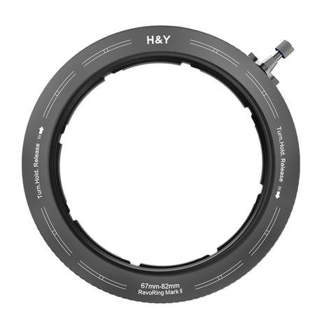 [写研部特価] H&Y REVORING Mark II 67-82mm 可変式ステップリング レボリングマーク2