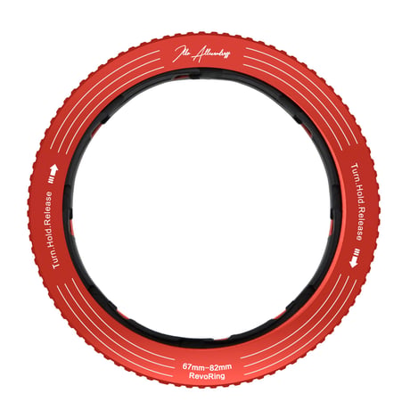 REVORING 67-82mm レッド - Ilko Allexandroff モデル-