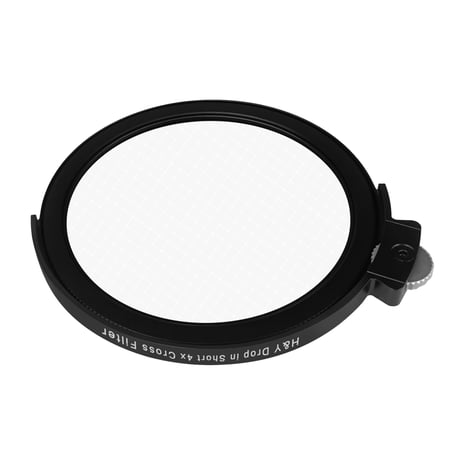 100mm K-SeriesドロップインShort 6x Crossフィルター(Drop-In Short 6x Cross Filter for 100mm K-Series)