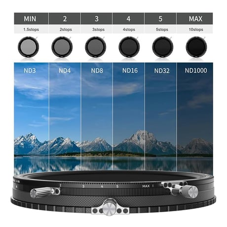 REVORING Vari ND3-ND1000 CPL Mark II  [可変ND+CPL+可変ステップリング]
