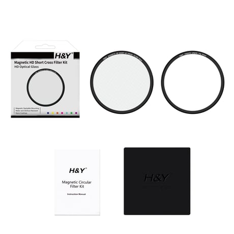 Magnetic Short 4x Crossフィルター Kit