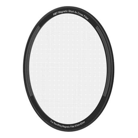 [Outlet] Clip-on Magnetic Short 4x Cross for REVORING 67-82mm（フィルター一体型REVORING専用）