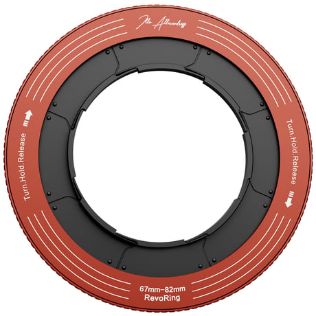 REVORING 67-82mm レッド - Ilko Allexandroff モデル-