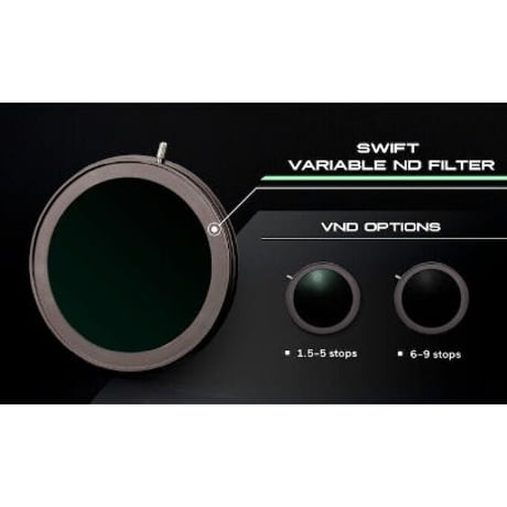 Swift マグネティック Vari NDフィルター (Swift Magnetic VND Filter)  [B. ブリッジ]