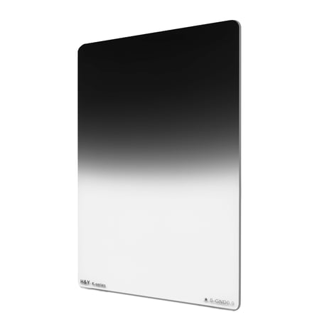 100x150mm 角型フィルター ソフトGND8 | マグネットフレームなしハーフNDフィルター（100 x 150mm Soft GND 0.9)
