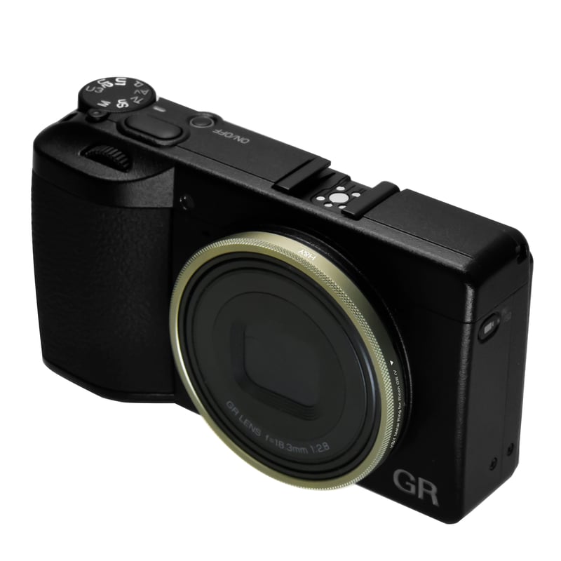 H&Y メタルリング RICOH GR lV 対応 アルミ削り出し | H&Y Filters