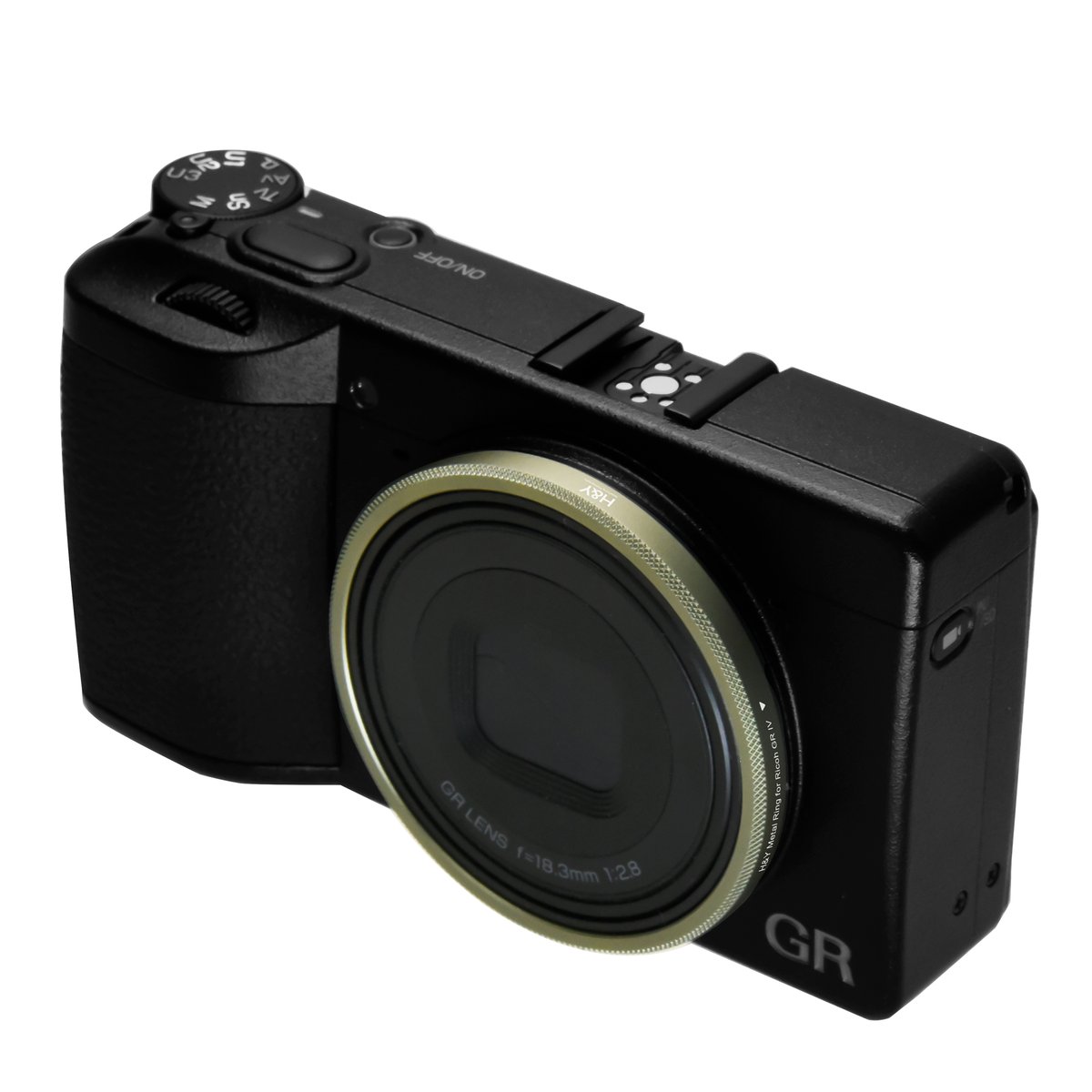 H&Y メタルリング RICOH GR lV 対応 アルミ削り出し | H&Y Filters