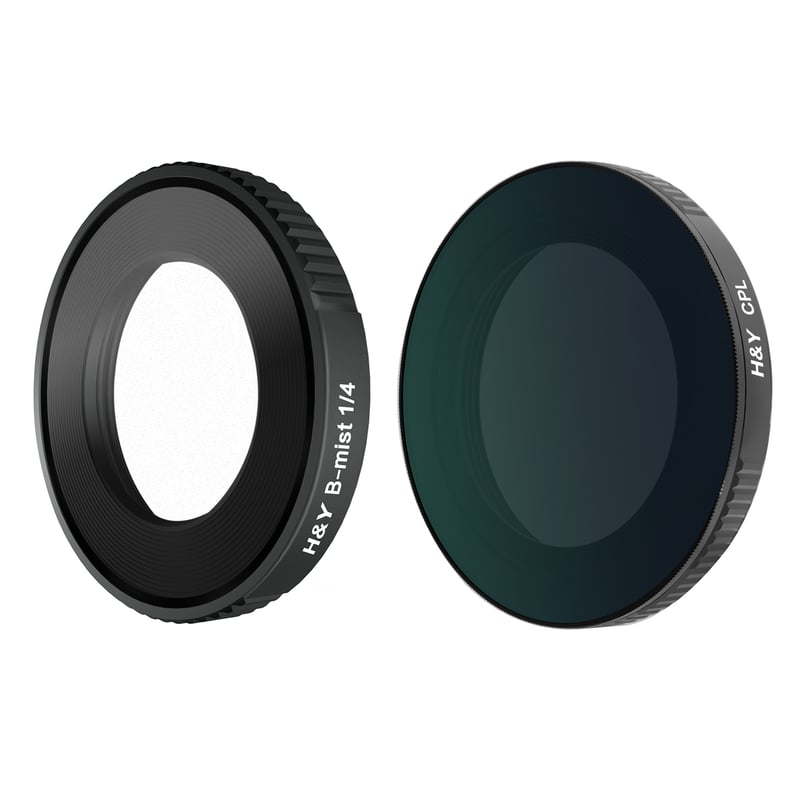 ブラックミスト＆ブラックストーム H&Y CPL+ Blackpromist 1/4 Filter for OSMO NANO
