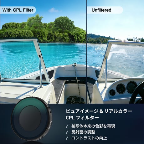 H&Y CPL Filter for OSMO NANO DJI オズモ ナノ 対応 CPLフィルター