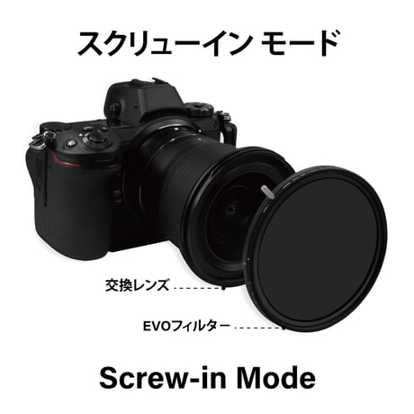 EVO-Series MRC Slim Natural CPLフィルター Kit（ねじ込み・マグネット装着両対応）